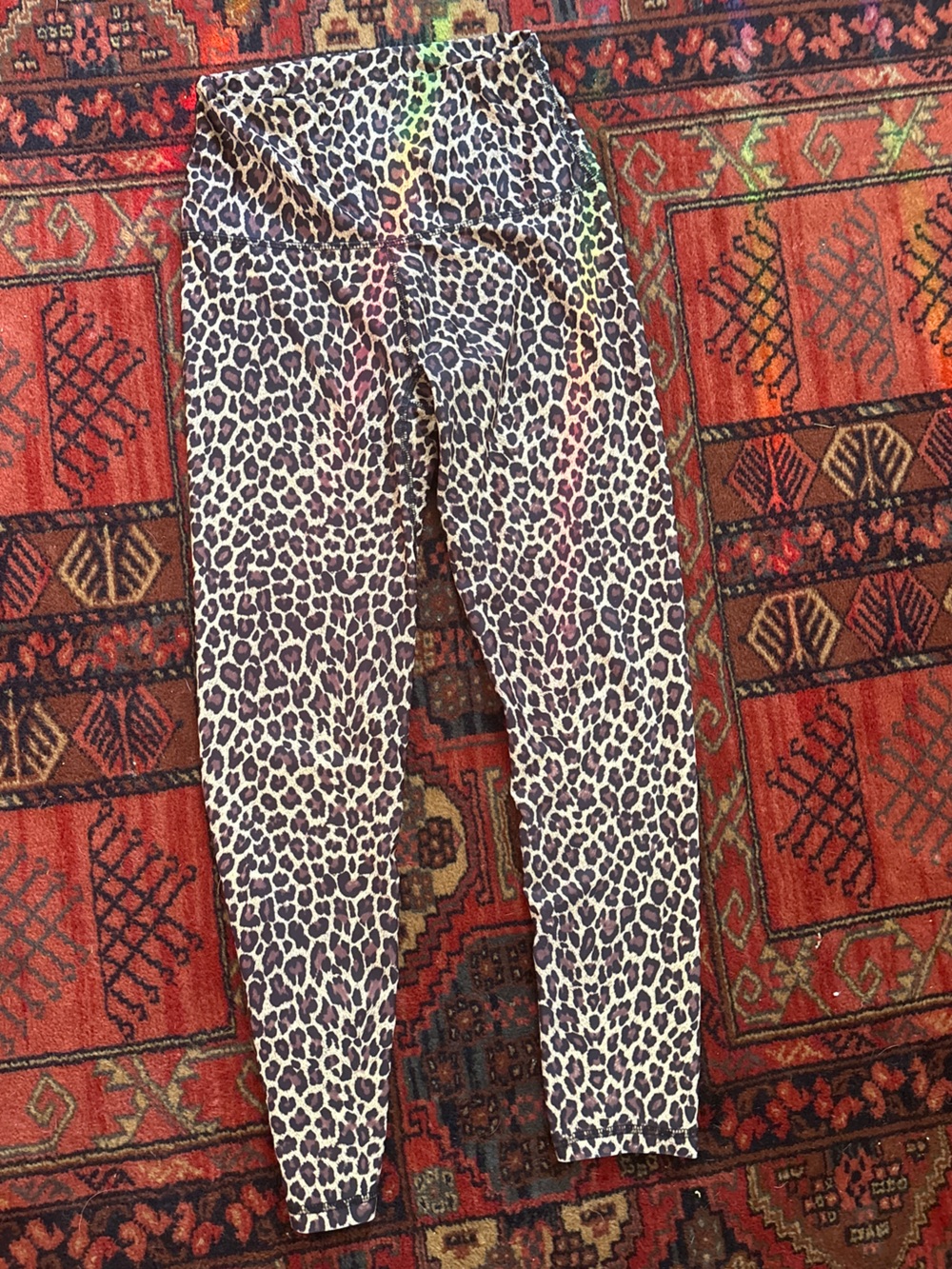 Savage Swim Leopard Print Leggings - Handmade in USA